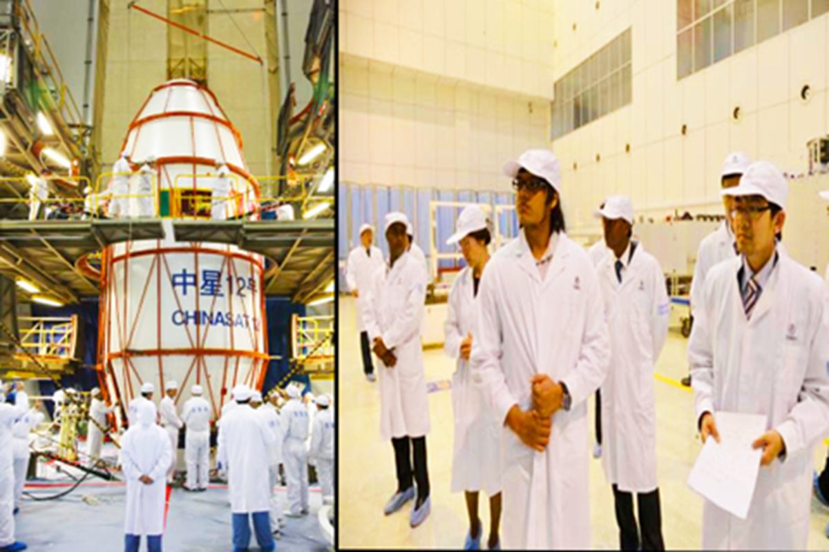 இலங்கையின் புதிய செயற்கைக்கோள் விண்ணில் சீறிப் பாய்ந்தது!