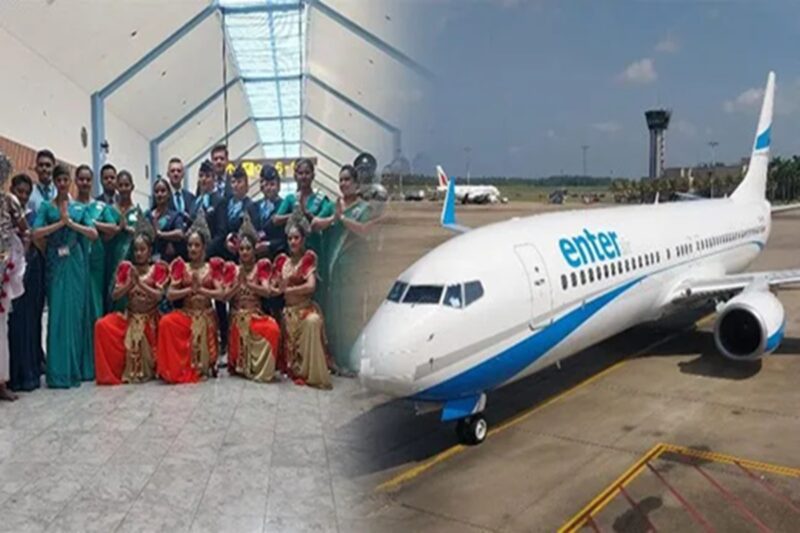 கட்டுநாயக்கவில் களைகட்டிய வரவேற்பு: ஆரம்பமான விமான சேவை!