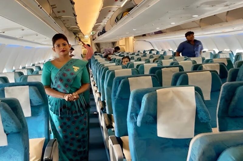 ஸ்ரீலங்கன் ஏர்லைன்ஸ் விமானத்தில் பரபரப்பு: இரண்டு பணிப்பெண்களைத் தாக்கிய பயணி கட்டுநாயக்காவில் கைது!