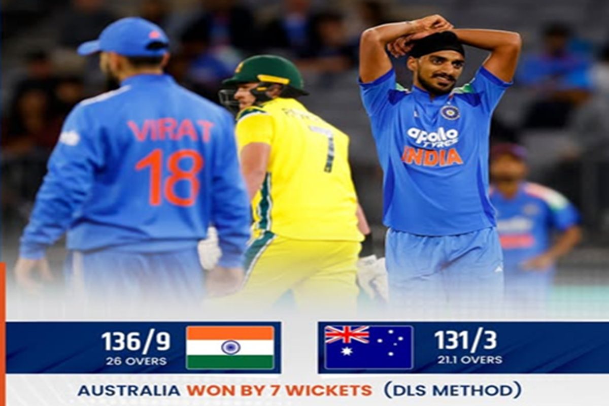 கோலி டக் அவுட், ரோஹித் ஏமாற்றம்! இந்திய பேட்டிங் சரிந்ததால் முதல் ஒருநாள் போட்டியை இழந்தது!