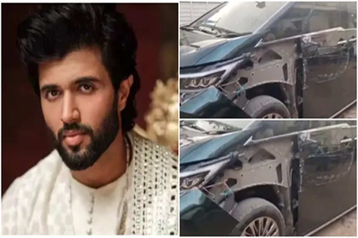 கார் விபத்தில் சிக்கிய  நடிகர்  விஜய் தேவரகொண்டா: அதிர்ச்சியில்  ரசிகர்கள்!