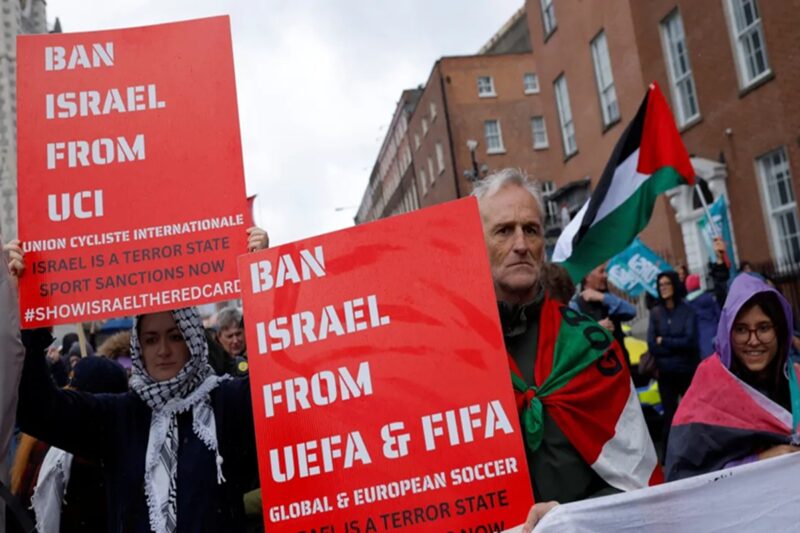 இஸ்ரேலுக்கு எதிரான தீர்மானம் நிறைவேற்றம்: கால்பந்து சம்மேளனத்திற்கு அழுத்தம்!