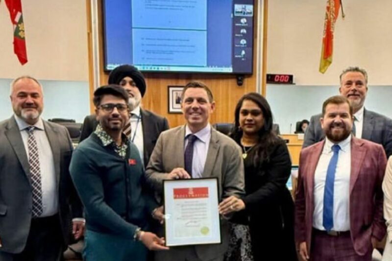 புலிகளின் கொடியை அங்கிகரித்த கனடாவின் பிரம்டன் நகர கவுன்சில் !