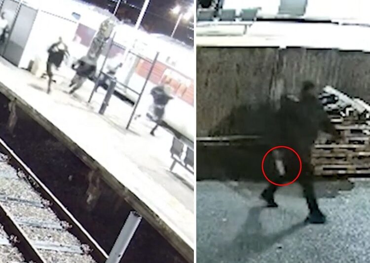 பிரிட்டனில் தலை தெறிக்க உயிரை காப்பாற்ற ஓடிய மக்கள்: கத்தியோடு கறுப்பின இளைஞர் !