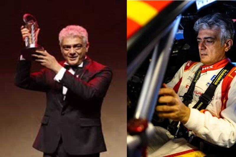 ‘ஜென்டில்மேன் டிரைவர்’:  சினிமாவைத் தாண்டிப் பந்தய உலகிலும் பெருமை!