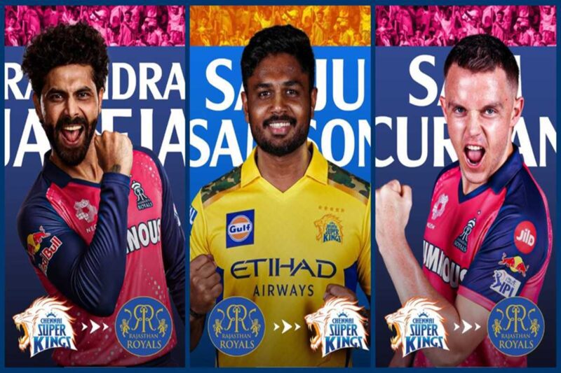 CSK- “வரவேண்டிய நேரத்துல கரெக்ட்டா வருவேன்!” ரஜினி கெட்டப்பில் சஞ்சு! (VIDEO)